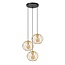 DANZA - Hanging lamp - Ø 50 cm - 3xE27 - Matt Gold / Brass - 21428/13/02