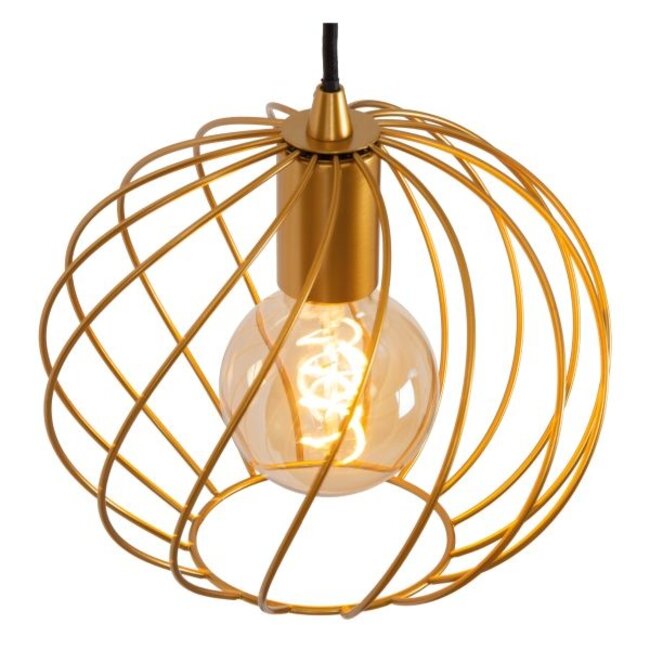 DANZA - Hanglamp - Ø 50 cm - 3xE27 - Mat Goud / Messing - 21428/13/02