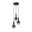 MARIUS - Suspension - Ø 48,5 cm - 3xE27 - Noir - 45402/13/30