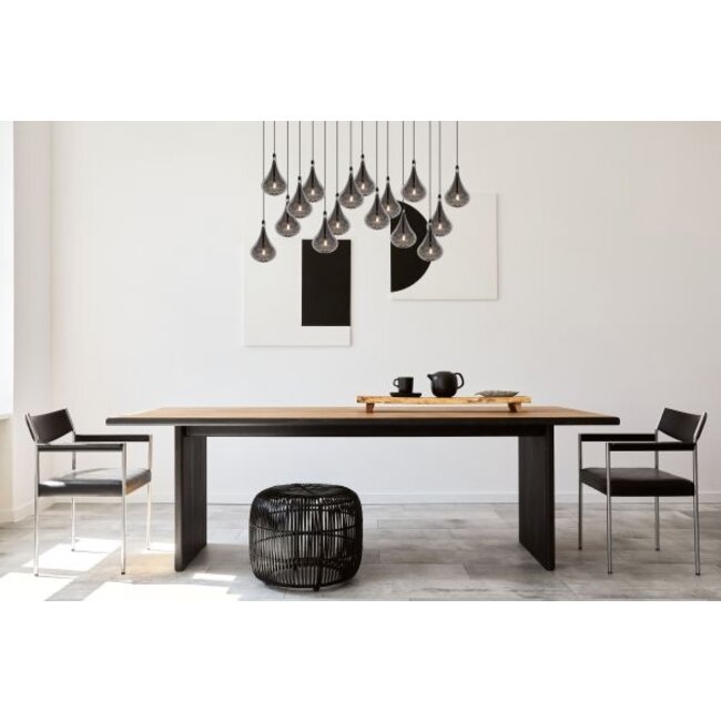 TEARS - Hanglamp - LED Dimb. - G4 - 16x1,5W 3000K - Zwart - 70434/16/30