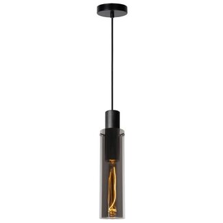 Lucide ORLANDO - Suspension - Ø 10 cm - 1xE27 - Fumé - 74404/01/65