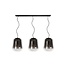 GLORIO - Hanging lamp - 3xE27 - Black - 25402/03/65