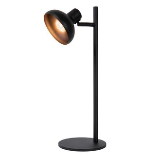 Lucide SENSAS - Lampe à poser - Ø 18 cm - 1xGU10 (ES111) - Noir