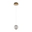 CINTRA - Hanging lamp - Ø 14 cm - LED - 1x5.7W 2700K - Transparent - 13499/04/60