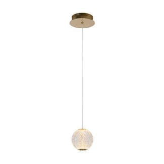 Lucide CINTRA - Suspension - Ø 14 cm - LED - 1x5,7W 2700K - Transparent