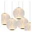 CINTRA - Hanging lamp - Ø 32 cm - LED Dim. - 5x4.7W 2700K - Transparent - 13499/22/60