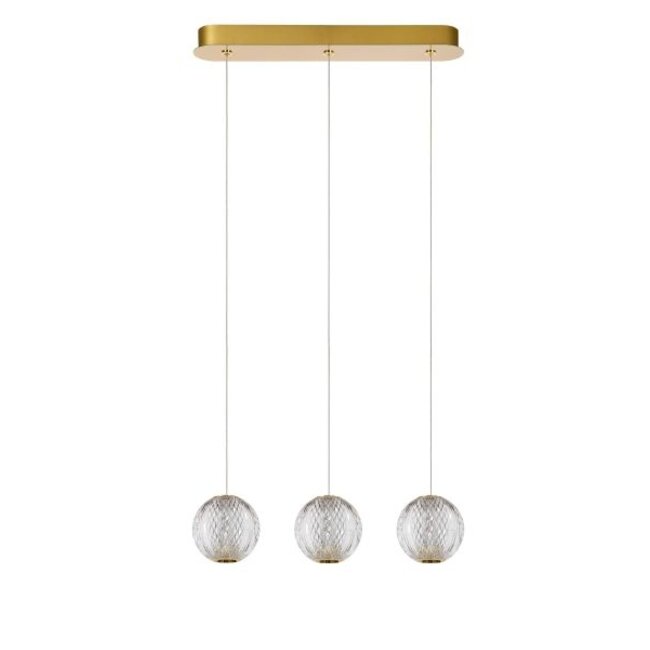 CINTRA - Hanging lamp - LED Dim. - 3x4.7W 2700K - Transparent - 13499/12/60