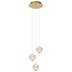 CINTRA - Hanging lamp - Ø 25 cm - LED Dim. - 3x4.7W 2700K - Transparent - 13499/13/60