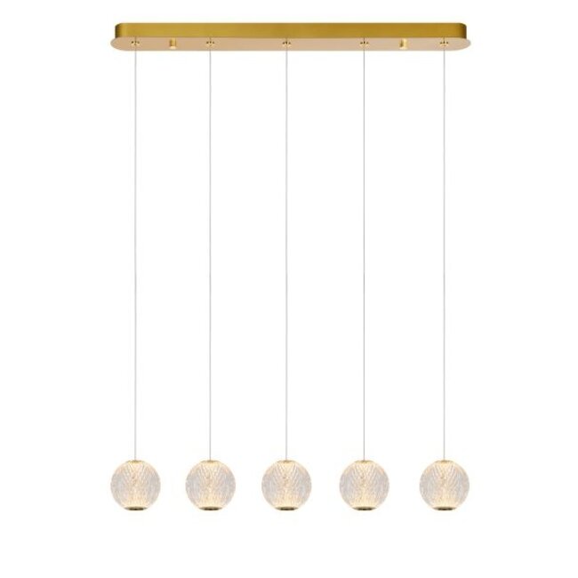 CINTRA - Hanging lamp - LED Dim. - 5x4.7W 2700K - Transparent - 13499/21/60