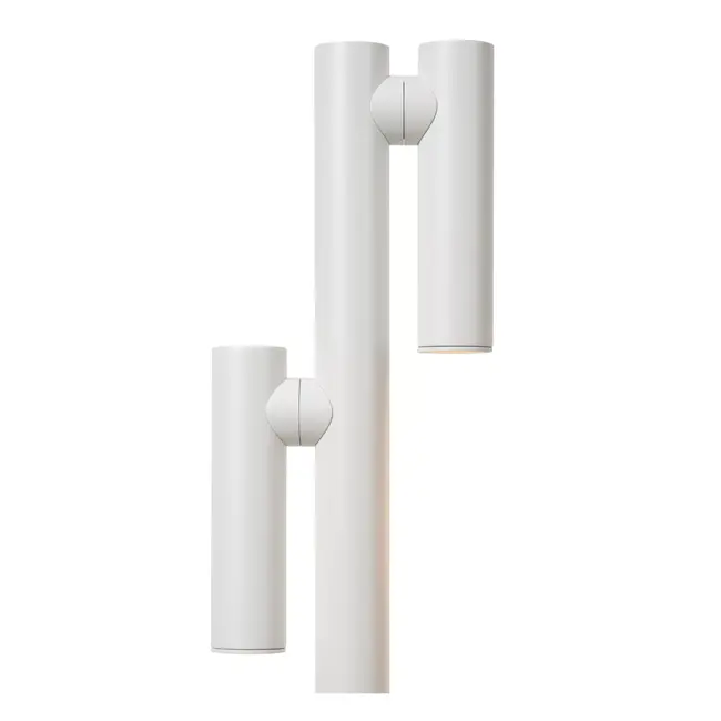 ANTRIM - Liseuse rechargeable - Batterie - LED Dim. - 2x2,2W 2700K - IP54 - Avec station de charge sans fil - Blanc - 27703/04/31