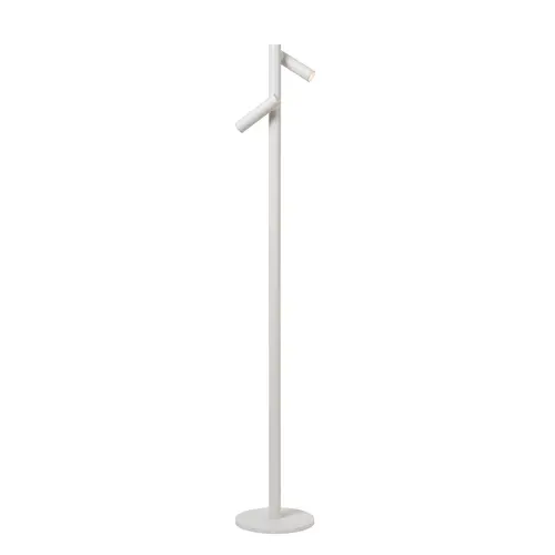 Lucide ANTRIM - Rechargeable Reading Lamp - Battery - LED Dim. - 2x2.2W 2700K - IP54 - With wireless charging station - White - 27703/04/31 Lucide ANTRIM - Rechargeable Reading Lamp - Battery - LED Dim. - 2x2.2W 2700K - IP54 - With wireless charging station - White - 27703/04/31