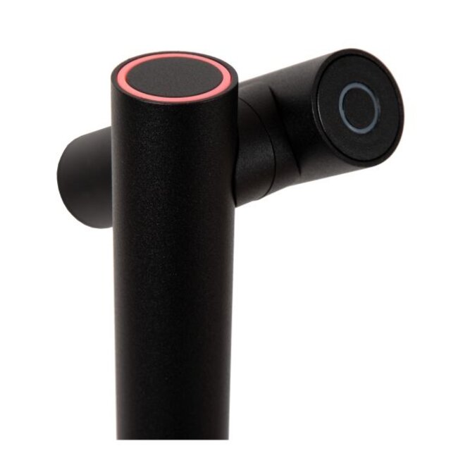 ANTRIM - Lampe de lecture rechargeable - Fonctionne sur piles - LED à intensité variable - 2 x 2,2 W 2700 K - Indice de protection IP54 - Avec station de charge sans fil - Noir - 27703/04/30