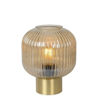 Lucide MALOTO - Table lamp - Ø 20 cm - 1xE27 - Amber - 45586/20/62
