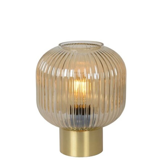 MALOTO - Lampe à poser - Ø 20 cm - 1xE27 - Ambre - 45586/20/62