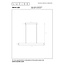 RAYA LED - Hanglamp - LED Dimb. - 1x36W 2700K - Zwart - 45455/36/30