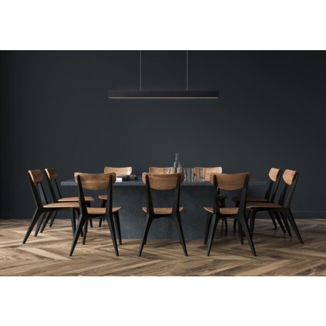 RAYA LED - Hanging lamp - LED Dim. - 1x36W 2700K - Black - 45455/36/30