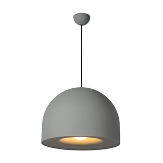 Lucide AKRON - Hanglamp - Ø 50 cm - 1xE27 - Grijs - 20421/01/36