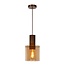 TOLEDO - Hanging lamp - Ø 20 cm - 1xE27 - Amber - 74405/01/62