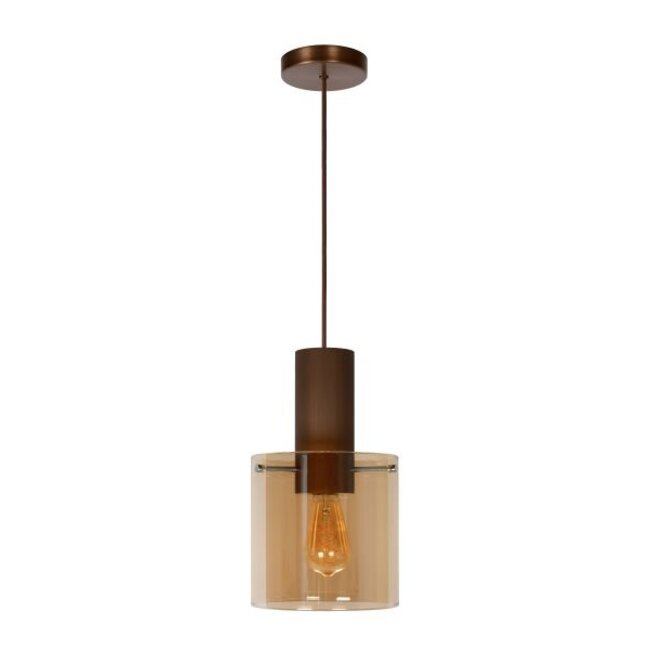 TOLEDO - Hanglamp - Ø 20 cm - 1xE27 - Amber - 74405/01/62