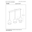 TOLEDO - Hanging lamp - Ø 20 cm - 3xE27 - Amber - 74405/03/62