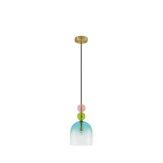 Nova Luce Hanging lamp MURANO - 16 x 185 cm - E14