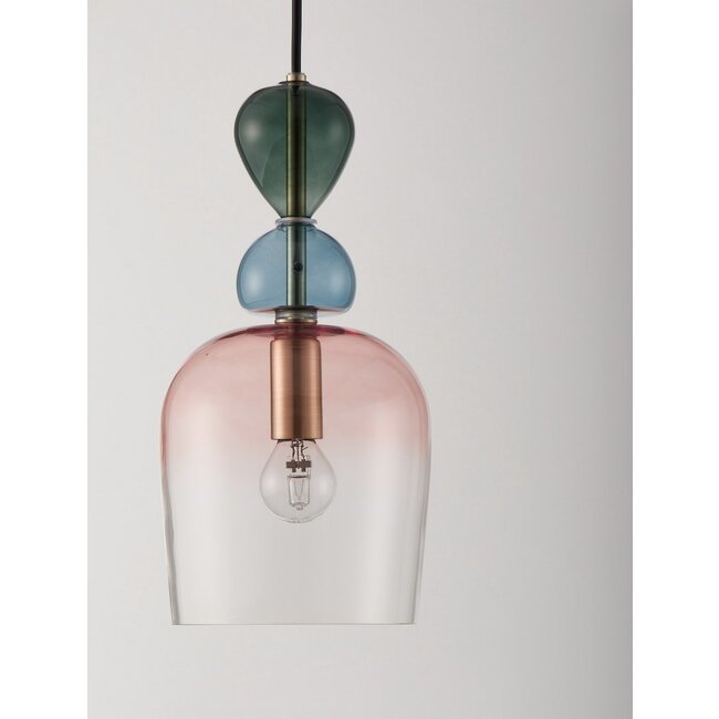 Hanging lamp MURANO - 16 x 185 cm - E14 - 9009234