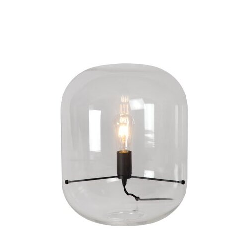 Lucide VITRO - Table lamp - Ø 35 cm - 1xE27 - Transparent - 25510/35/60