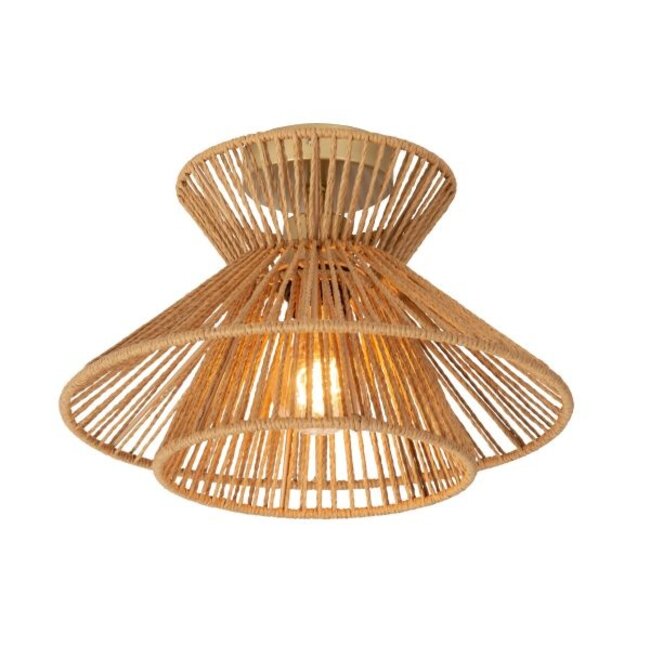 TASMAN - Ceiling lamp - Ø 32 cm - 1xE27 - Natural - 10120/32/72