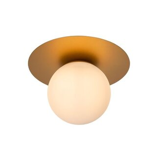 Lucide TRICIA - Ceiling lamp - Ø 25 cm - 1xE27 - Matt Gold / Brass - 79187/01/02