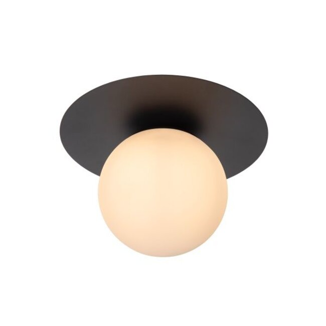 TRICIA - Plafonnier - Ø 25 cm - 1xE27 - Noir - 79187/01/30