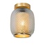 AGATHA - Ceiling lamp - Ø 18 cm - 1xE27 - Matt Gold / Brass - 03133/01/02
