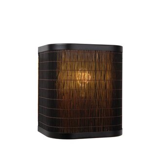 Lucide TAGALOG - Wall lamp - 1xE27 - Black - 21229/18/30