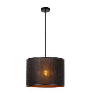 Lucide TAGALOG - Suspension - Ø 40 cm - 1xE27 - Noir - 21429/01/30