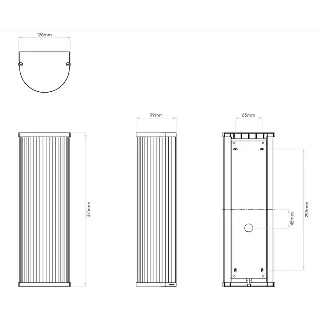 Applique Avignon Ronde 375 E27