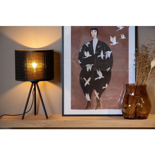 TAGALOG - Lampe à poser - Ø 26 cm - 1xE27 - Noir - 21529/26/30
