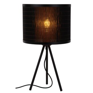 Lucide TAGALOG - Table lamp - Ø 26 cm - 1xE27 - Black - 21529/26/30