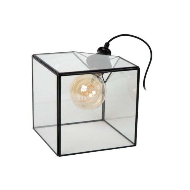 DAVOS - Lampe de table - 1xE27 - Transparente - 10518/20/60