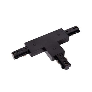 Lucide TRACK T-connector - 1-phase Track system / Track lighting - Black (Extension) - 09950/07/30