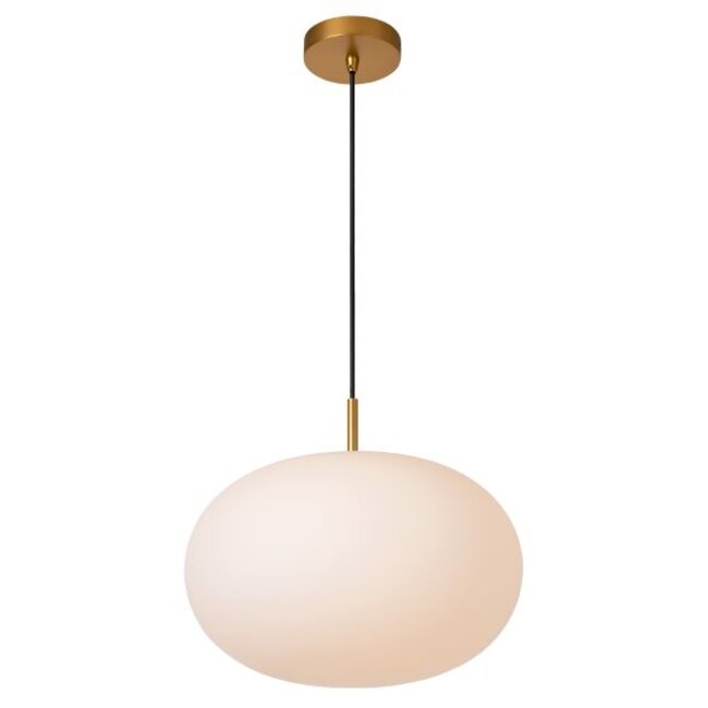 ELYSEE - Hanging lamp - Ø 38 cm - 1xE27 - Opal - 21430/38/61