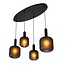 ELOISE - Hanging lamp - 4xE27 - Black - 45405/04/30