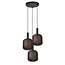 ELOISE - Hanging lamp - Ø 40 cm - 3xE27 - Black - 45405/13/30