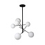 ALARA - Hanging lamp - Ø 72 cm - LED - G4 - 6x1.5W 2700K - Black - 46417/06/30