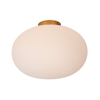 Lucide ELYSEE - Ceiling lamp - Ø 38 cm - 1xE27 - Opal - 21130/38/61