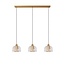 GUNHILD - Hanging lamp - 3xE27 - Transparent - 30460/03/60