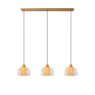 Lucide GUNHILD - Hanging lamp - 3xE27 - Transparent - 30460/03/60