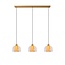 Lucide GUNHILD - Hanging lamp - 3xE27 - Transparent - 30460/03/60