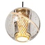 DILENKO - Hanging lamp - Ø 14 cm - LED - 1x4,2W 2700K - Matt Gold / Brass - 13497/03/02