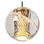 DILENKO - Pendant lamp - Ø 14 cm - LED - 1x4.2W 2700K - Matte Gold / Brass - 13497/03/02