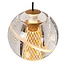 DILENKO - Hanging lamp - Ø 14 cm - LED - 1x4,2W 2700K - Matt Gold / Brass - 13497/03/02