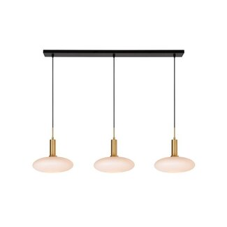 Lucide SINGALA - Hanglamp - 3xE27 - Mat Goud / Messing - 25413/03/02